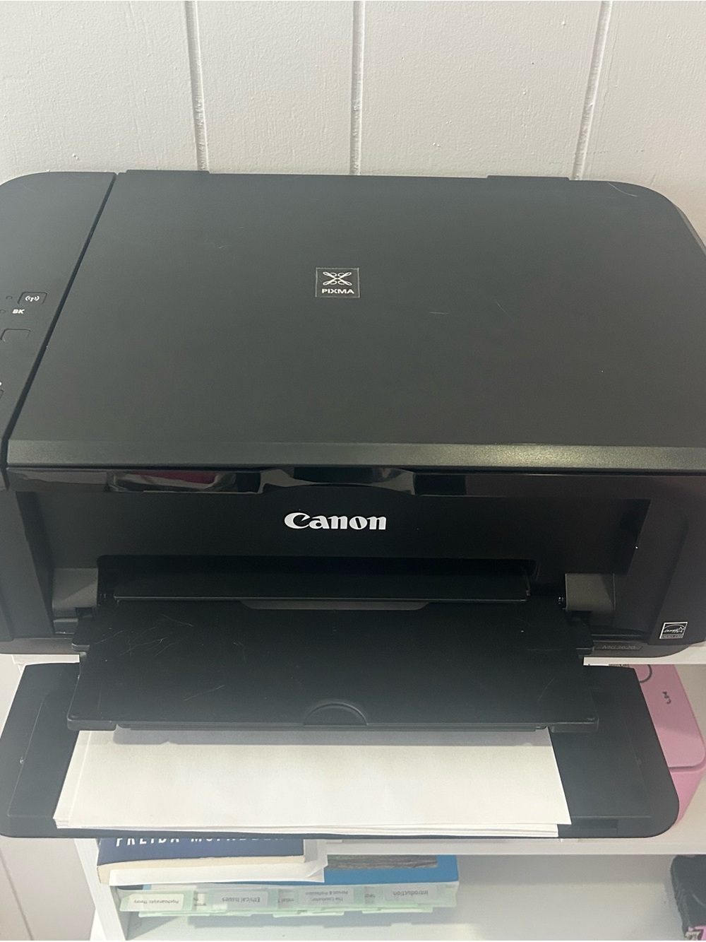 Printer on desk